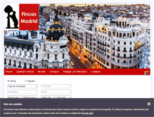 Tablet Screenshot of fincas-madrid.com